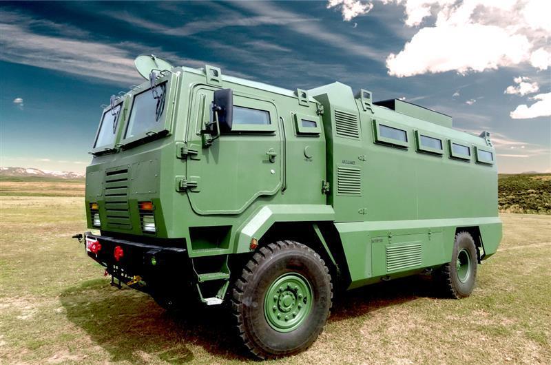 Ashok Leyland Armoured Stallion Cab JCBL Armouring Solutions